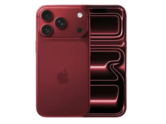 iPhone 18 Pro in Burgundy showing the front and rear design